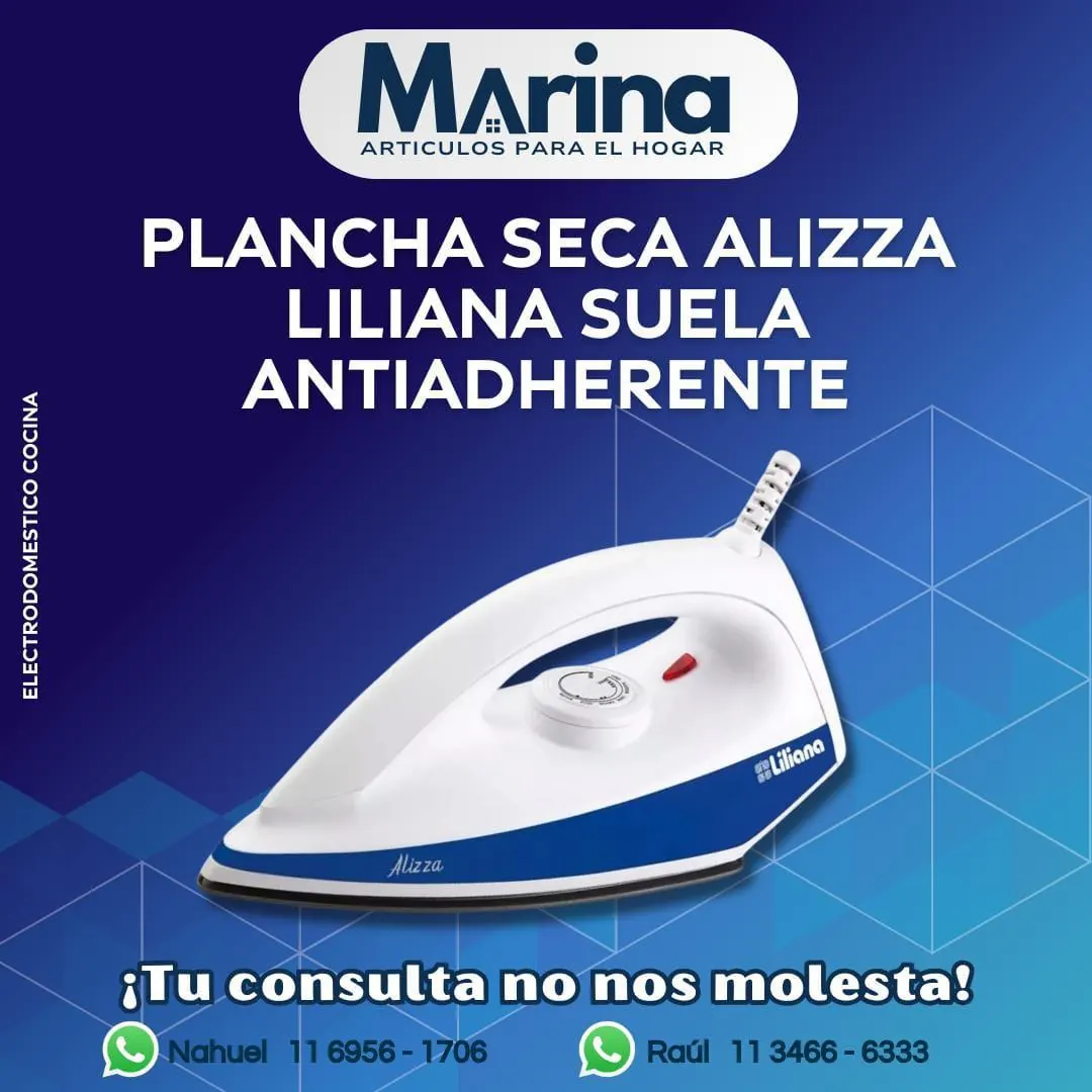 Plancha Seca Alizza Liliana Suela Antiadherente